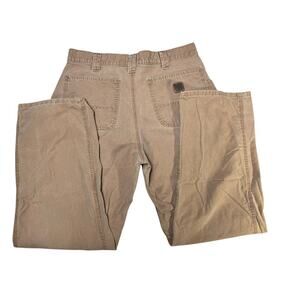 Carhartt Mens Dungaree Pants/Workwear 35x32 Classic Carhartt Color-flawed